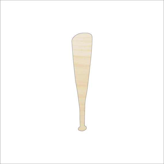 Sport Baseball Bat - Laser Cut Out Unfinished Wood Craft Shape SPT363 Sport Baseball Bat - Laser Cut Out Unfinished Wood Craft Shape SPT363