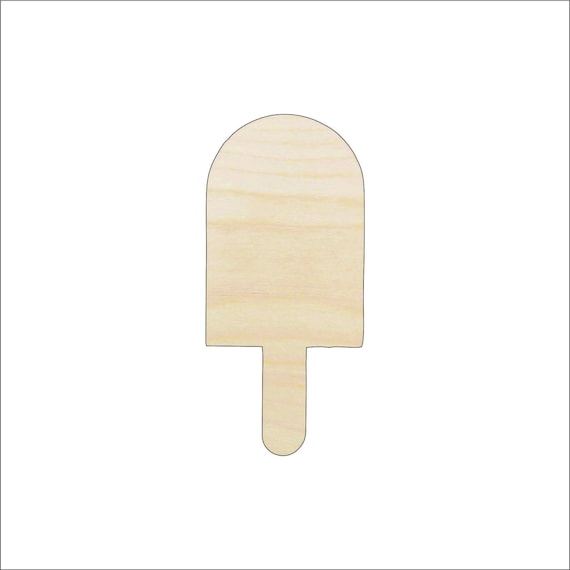 Dessert Popsicle - Laser Cut Out Unfinished Wood Craft Shape FOD133 Dessert Popsicle - Laser Cut Out Unfinished Wood Craft Shape FOD133