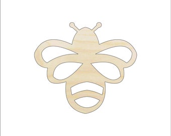 Bumblebee - Laser Cut Out Unfinished Wood Craft Shape BUG85 Bumblebee - Laser Cut Out Unfinished Wood Craft Shape BUG85