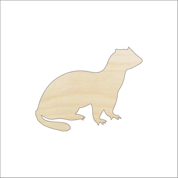 Otter - Laser Cut Out Unfinished Wood Craft Shape ANML38 Otter - Laser Cut Out Unfinished Wood Craft Shape ANML38