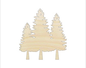 Tree - Laser Cut Out Unfinished Wood Craft Shape TRE86 Tree - Laser Cut Out Unfinished Wood Craft Shape TRE86
