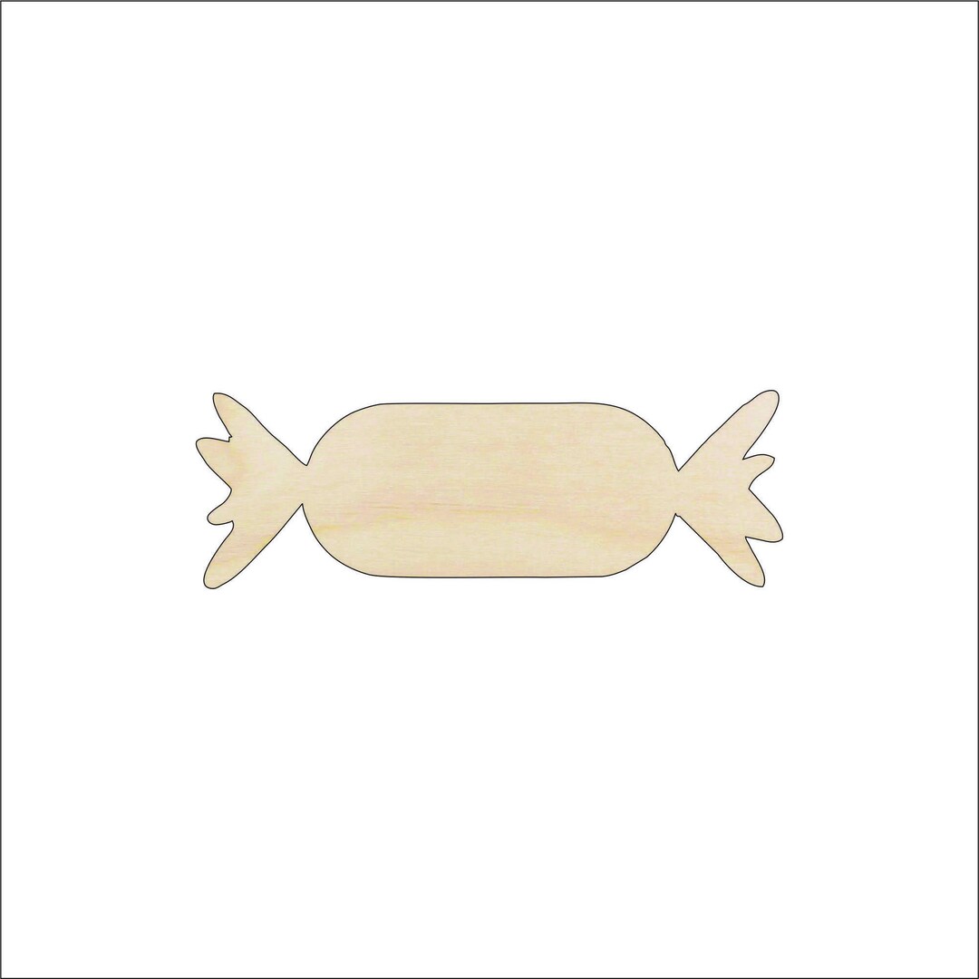 Dessert Candy - Laser Cut Out Unfinished Wood Craft Shape FOD106 Dessert Candy - Laser Cut Out Unfinished Wood Craft Shape FOD106