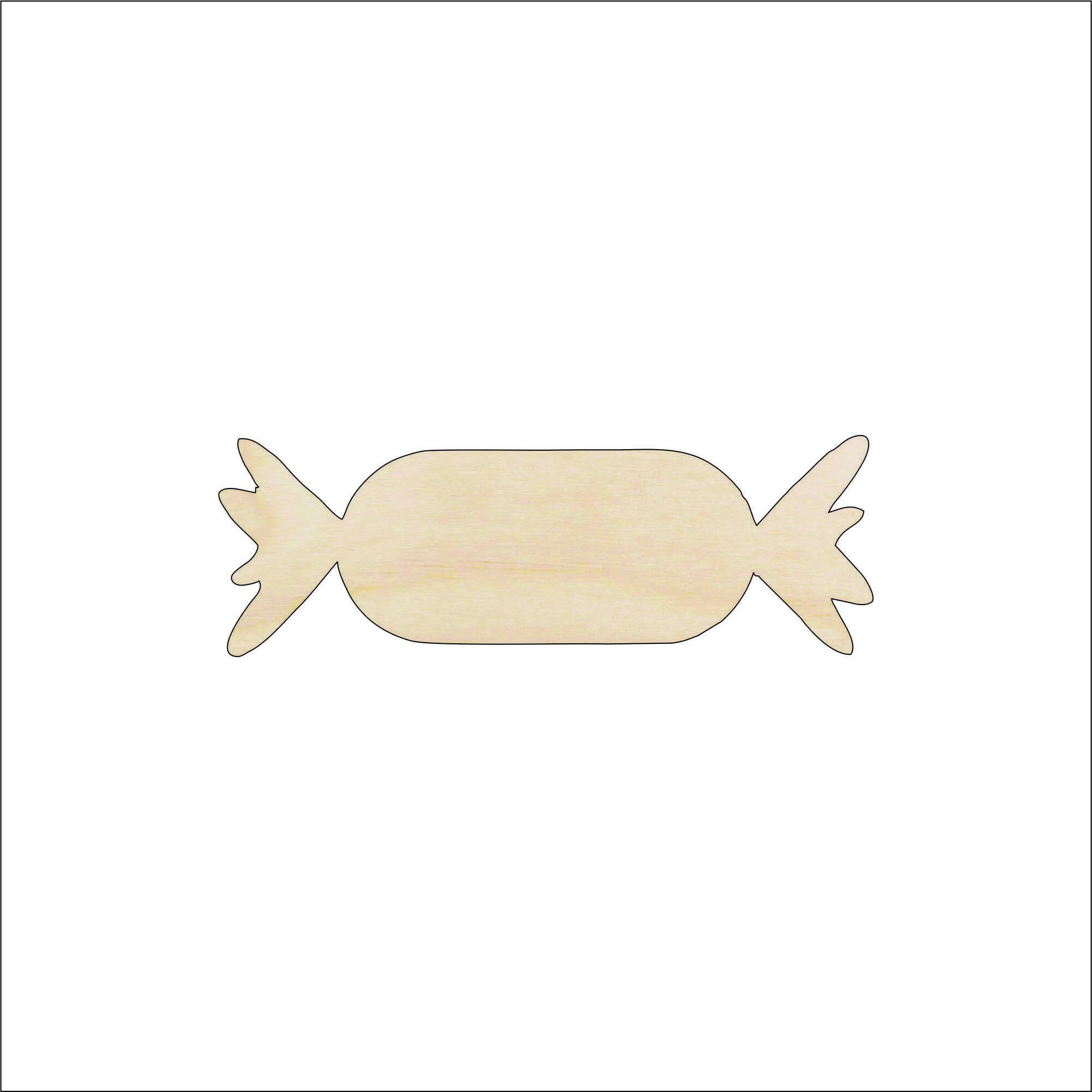 Dessert Candy - Laser Cut Out Unfinished Wood Craft Shape FOD106 Dessert Candy - Laser Cut Out Unfinished Wood Craft Shape FOD106