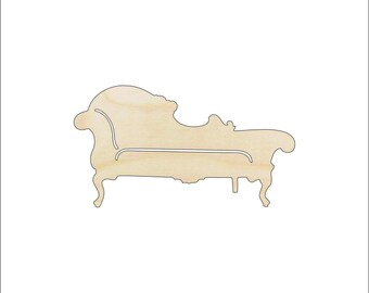 Decor Chair - Laser Cut Out Unfinished Wood Craft Shape DCR35 Decor Chair - Laser Cut Out Unfinished Wood Craft Shape DCR35
