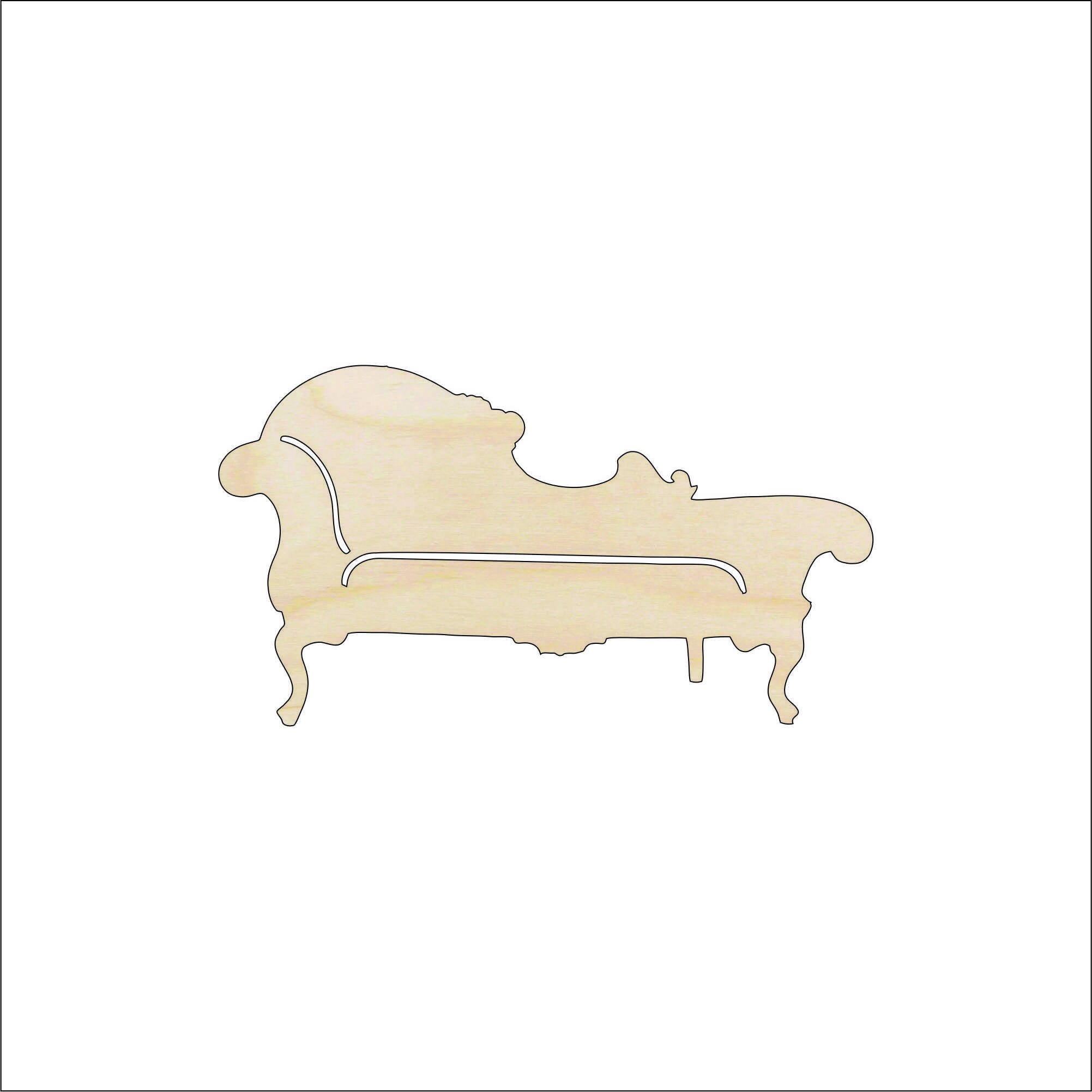 Decor Chair - Laser Cut Out Unfinished Wood Craft Shape DCR35 Decor Chair - Laser Cut Out Unfinished Wood Craft Shape DCR35
