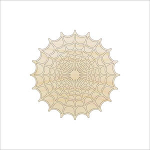Spiderweb - Laser Cut Out Unfinished Wood Craft Shape BUG5 Spiderweb - Laser Cut Out Unfinished Wood Craft Shape BUG5