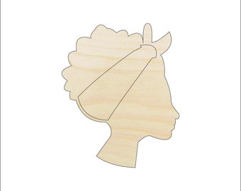 Woman - Laser Cut Out Unfinished Wood Craft Shape PPL99 Woman - Laser Cut Out Unfinished Wood Craft Shape PPL99