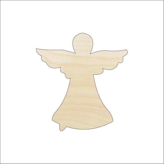 Angel - Laser Cut Out Unfinished Wood Craft Shape REL63 Angel - Laser Cut Out Unfinished Wood Craft Shape REL63