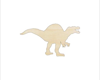 Dinosaur - Laser Cut Out Unfinished Wood Craft Shape DIN5 Dinosaur - Laser Cut Out Unfinished Wood Craft Shape DIN5