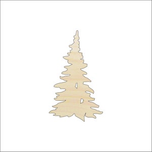 Tree - Laser Cut Out Unfinished Wood Craft Shape TRE26 Tree - Laser Cut Out Unfinished Wood Craft Shape TRE26
