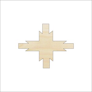 Design Southwest - Laser Cut Out Unfinished Wood Shape Craft Supply XTR28
