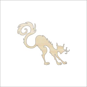 Cat - Laser Cut Out Unfinished Wood Craft Shape FAL139 Cat - Laser Cut Out Unfinished Wood Craft Shape FAL139