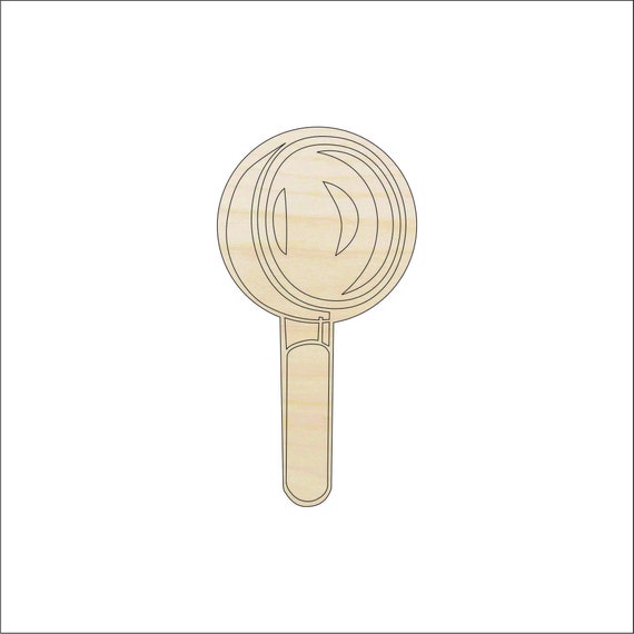 Science Magnifying Glass - Laser Cut Out Unfinished Wood Craft Shape SNC2 Science Magnifying Glass - Laser Cut Out Unfinished Wood Craft Shape SNC2