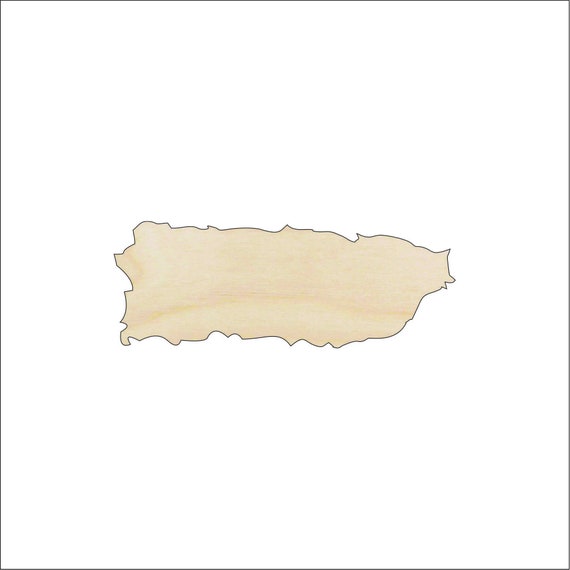 Country Puerto Rico - Laser Cut Out Unfinished Wood Craft Shape WLD10 Country Puerto Rico - Laser Cut Out Unfinished Wood Craft Shape WLD10