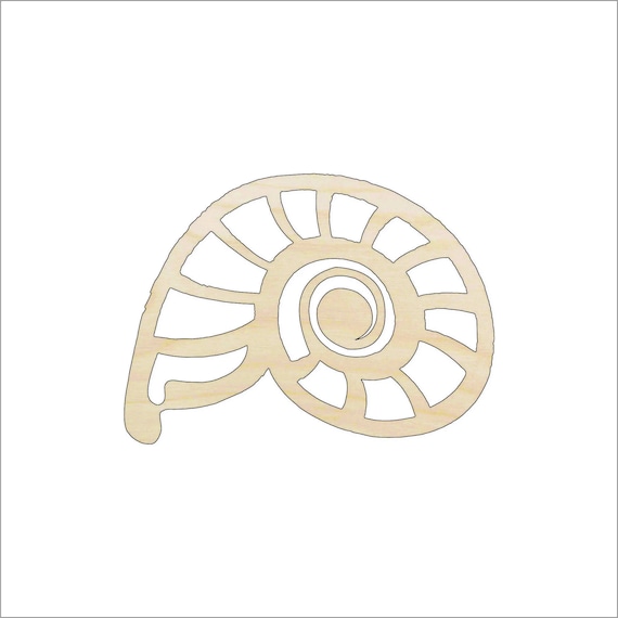 Shell - Laser Cut Out Unfinished Wood Craft Shape SEA161 Shell - Laser Cut Out Unfinished Wood Craft Shape SEA161