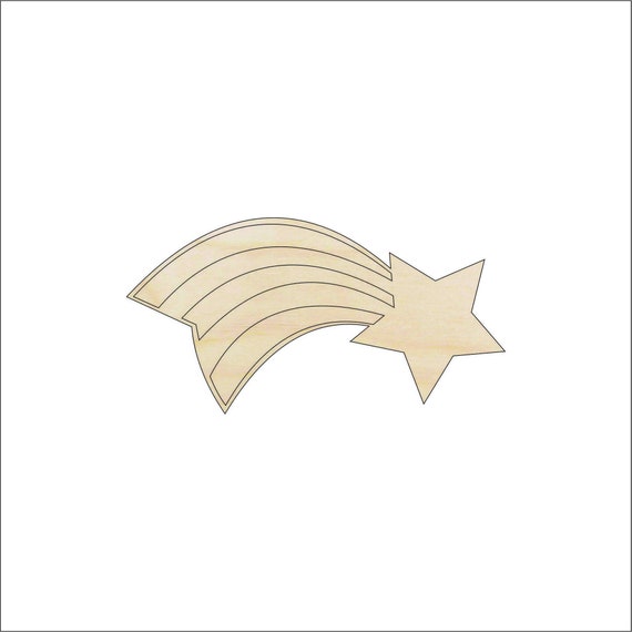 Star - Laser Cut Out Unfinished Wood Craft Shape SKY76 Star - Laser Cut Out Unfinished Wood Craft Shape SKY76