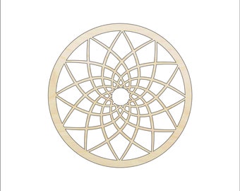 Design - Laser Cut Out Unfinished Wood Craft Shape DSN8 Design - Laser Cut Out Unfinished Wood Craft Shape DSN8