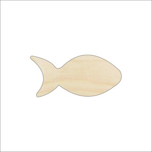 Fish Goldlfish - Laser Cut Out Unfinished Wood Craft Shape FSH8 Fish Goldlfish - Laser Cut Out Unfinished Wood Craft Shape FSH8