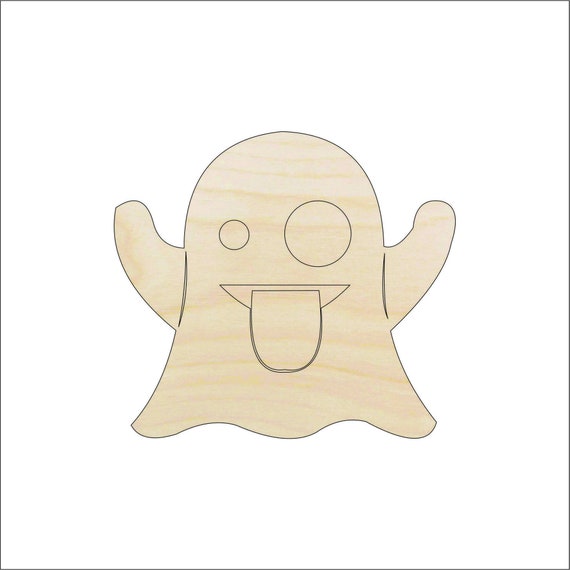 Ghost - Laser Cut Out Unfinished Wood Craft Shape FAL30 Ghost - Laser Cut Out Unfinished Wood Craft Shape FAL30