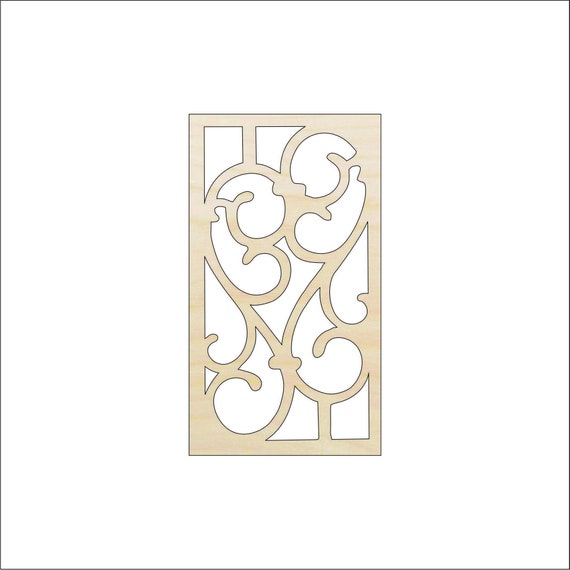 Window - Laser Cut Out Unfinished Wood Craft Shape BLD93 Window - Laser Cut Out Unfinished Wood Craft Shape BLD93