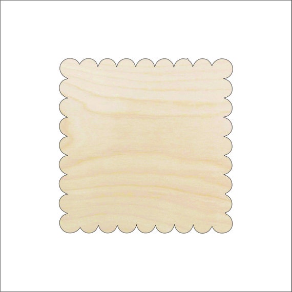 Plaque - Laser Cut Out Unfinished Wood Craft Shape BSC44 Plaque - Laser Cut Out Unfinished Wood Craft Shape BSC44