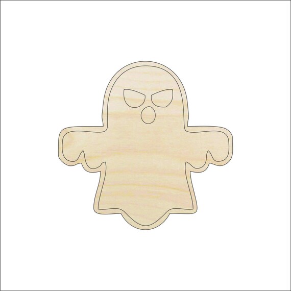 Ghost - Laser Cut Out Unfinished Wood Craft Shape FAL250 Ghost - Laser Cut Out Unfinished Wood Craft Shape FAL250