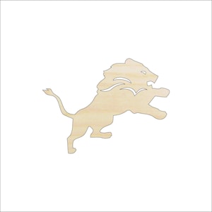 Cat Lion - Laser Cut Out Unfinished Wood Craft Shape CAT197 Cat Lion - Laser Cut Out Unfinished Wood Craft Shape CAT197