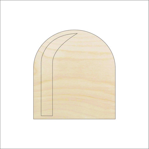 Mouse Hole - Laser Cut Out Unfinished Wood Craft Shape RDT35 Mouse Hole - Laser Cut Out Unfinished Wood Craft Shape RDT35