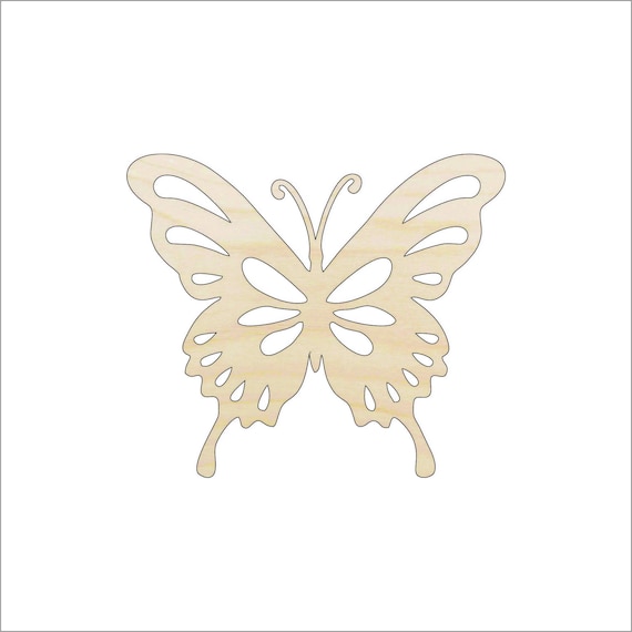 Butterfly - Laser Cut Out Unfinished Wood Craft Shape BUG20 Butterfly - Laser Cut Out Unfinished Wood Craft Shape BUG20