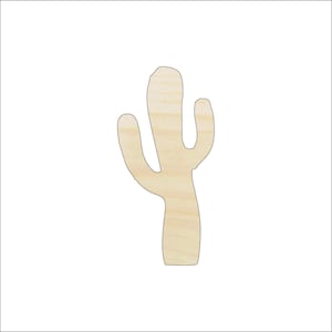 Tree Cactus - Laser Cut Out Unfinished Wood Craft Shape TRE5 Tree Cactus - Laser Cut Out Unfinished Wood Craft Shape TRE5