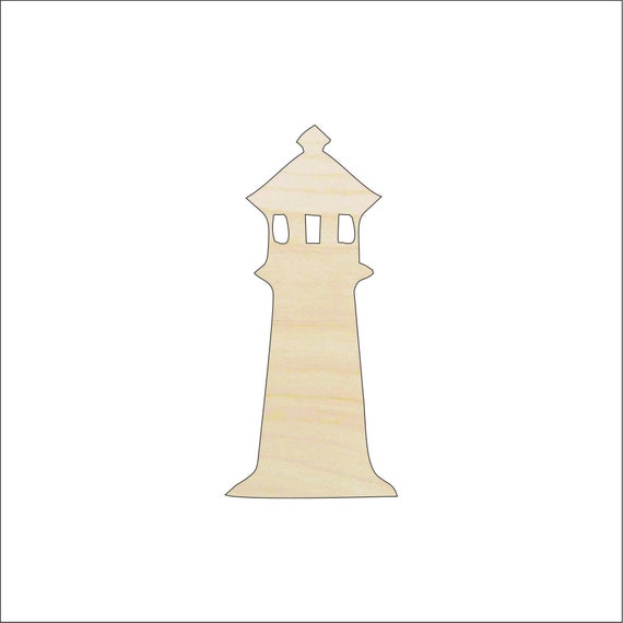 Building Lighthouse - Laser Cut Out Unfinished Wood Craft Shape BLD57 Building Lighthouse - Laser Cut Out Unfinished Wood Craft Shape BLD57