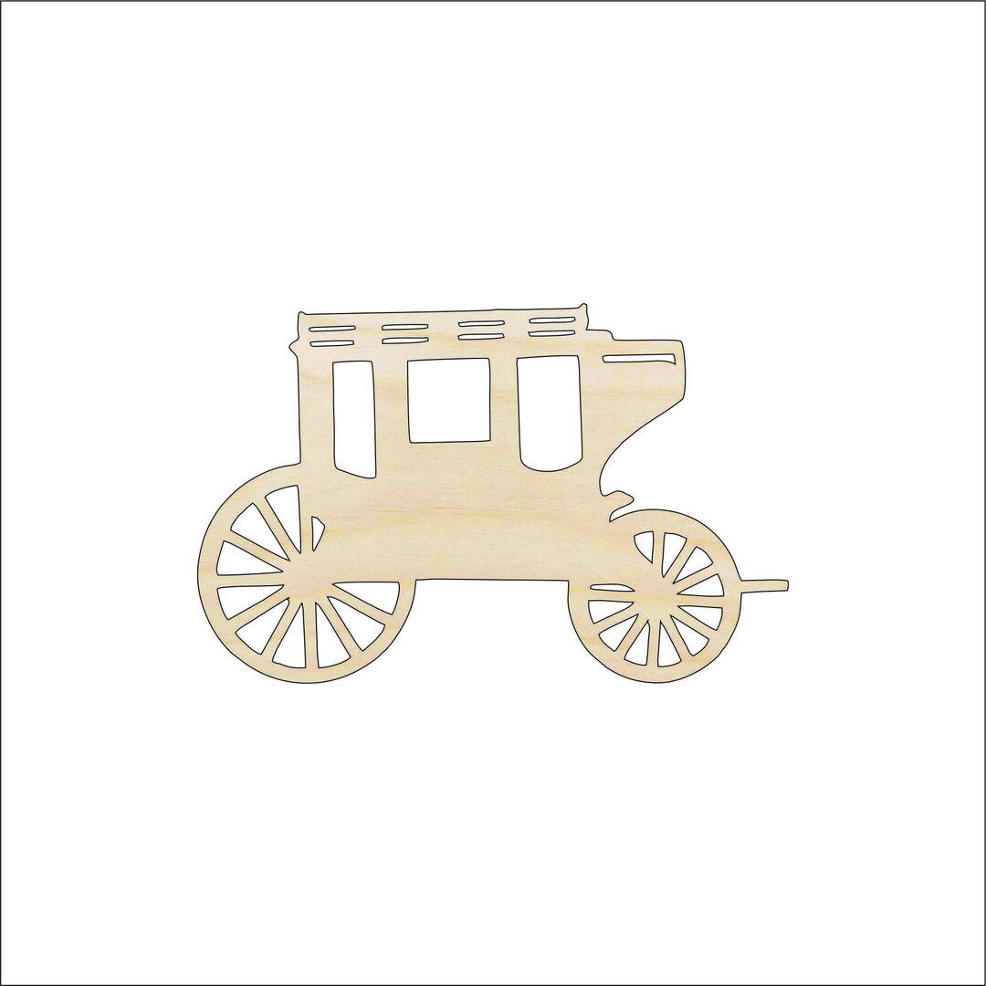Wagon - Laser Cut Out Unfinished Wood Shape Craft Supply WGN10 - Etsy