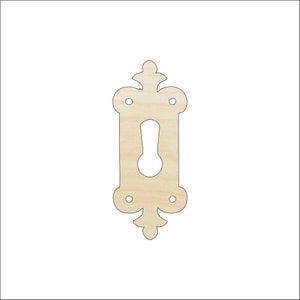 Key - Laser Cut Out Unfinished Wood Craft Shape KEY33 Key - Laser Cut Out Unfinished Wood Craft Shape KEY33