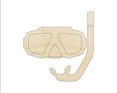 Sport Snorkeling - Laser Cut Out Unfinished Wood Craft Shape SPT349 Sport Snorkeling - Laser Cut Out Unfinished Wood Craft Shape SPT349