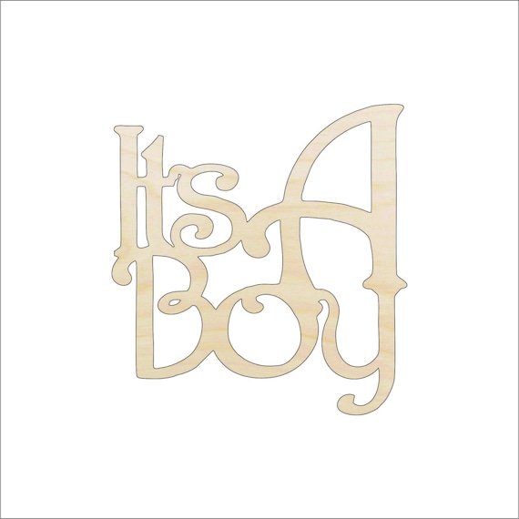 Word Baby - Laser Cut Out Unfinished Wood Craft Shape BBY6 Word Baby - Laser Cut Out Unfinished Wood Craft Shape BBY6