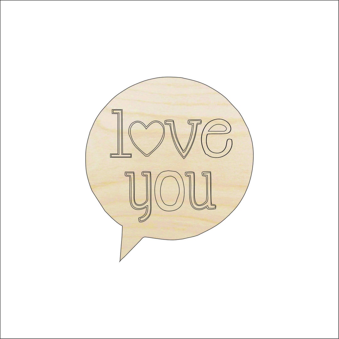 Word Love - Laser Cut Out Unfinished Wood Craft Shape VAL40 Word Love - Laser Cut Out Unfinished Wood Craft Shape VAL40