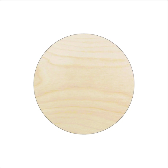 Circle - Laser Cut Out Unfinished Wood Craft Shape BSC19 Circle - Laser Cut Out Unfinished Wood Craft Shape BSC19