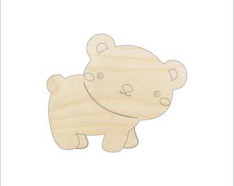 Dog - Laser Cut Out Unfinished Wood Craft Shape DOG18 Dog - Laser Cut Out Unfinished Wood Craft Shape DOG18