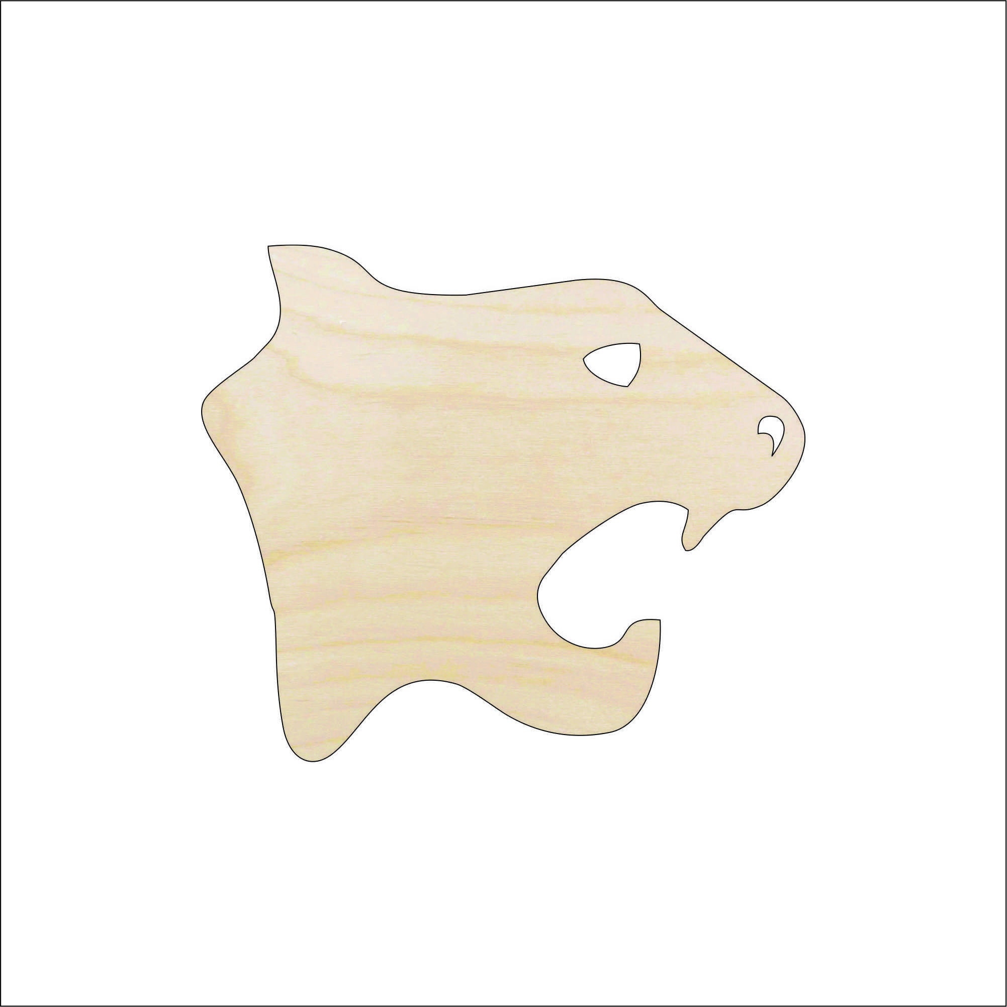 Cat - Laser Cut Out Unfinished Wood Craft Shape CAT18 Cat - Laser Cut Out Unfinished Wood Craft Shape CAT18