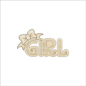 Word Baby - Laser Cut Out Unfinished Wood Craft Shape BBY37 Word Baby - Laser Cut Out Unfinished Wood Craft Shape BBY37