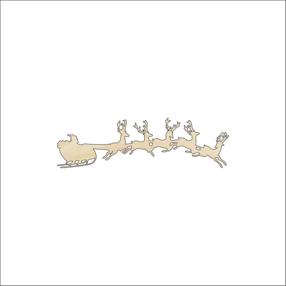 Santa Claus - Laser Cut Out Unfinished Wood Craft Shape XMS60 Santa Claus - Laser Cut Out Unfinished Wood Craft Shape XMS60