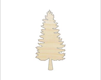 Tree - Laser Cut Out Unfinished Wood Craft Shape TRE77 Tree - Laser Cut Out Unfinished Wood Craft Shape TRE77