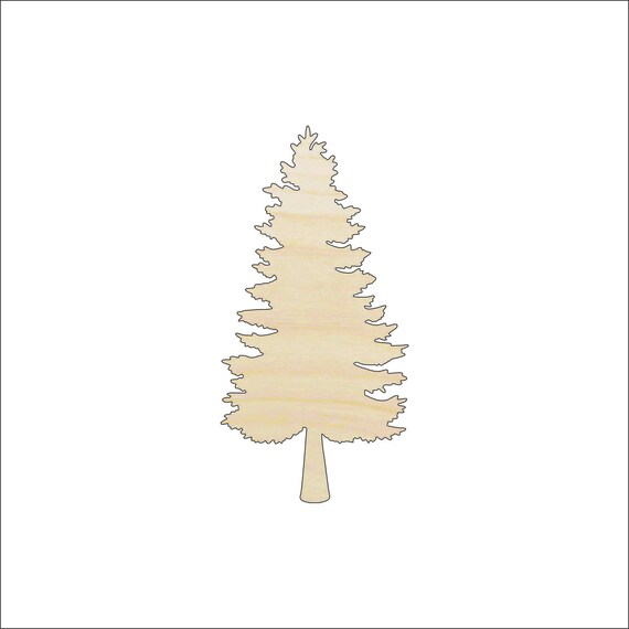 Tree - Laser Cut Out Unfinished Wood Craft Shape TRE77 Tree - Laser Cut Out Unfinished Wood Craft Shape TRE77