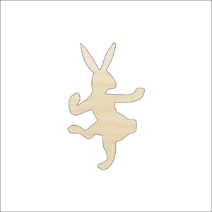 Bunny - Laser Cut Out Unfinished Wood Craft Shape BNY1 Bunny - Laser Cut Out Unfinished Wood Craft Shape BNY1