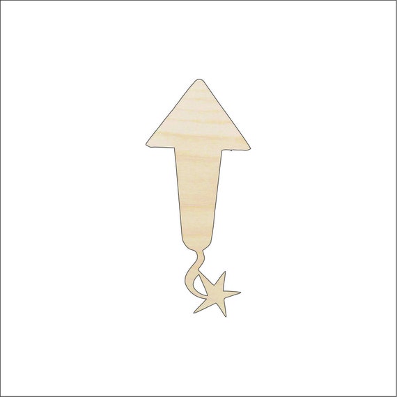 USA Firework - Laser Cut Out Unfinished Wood Craft Shape 4TH3 USA Firework - Laser Cut Out Unfinished Wood Craft Shape 4TH3