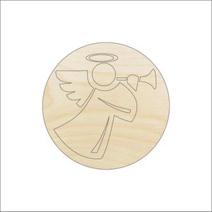 Angel - Laser Cut Out Unfinished Wood Craft Shape XMS17 Angel - Laser Cut Out Unfinished Wood Craft Shape XMS17