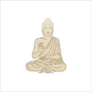 People Buddha - Laser Cut Out Unfinished Wood Craft Shape PPL207 People Buddha - Laser Cut Out Unfinished Wood Craft Shape PPL207