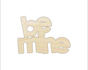Word Valentine - Laser Cut Out Unfinished Wood Craft Shape VAL18 Word Valentine - Laser Cut Out Unfinished Wood Craft Shape VAL18