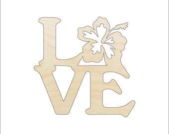 Flower - Laser Cut Out Unfinished Wood Craft Shape FLR58 Flower - Laser Cut Out Unfinished Wood Craft Shape FLR58