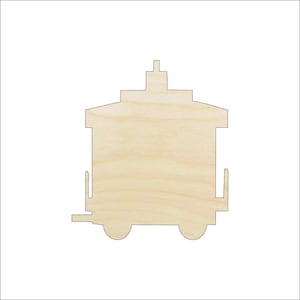 Train - Laser Cut Out Unfinished Wood Craft Shape TRN12 Train - Laser Cut Out Unfinished Wood Craft Shape TRN12